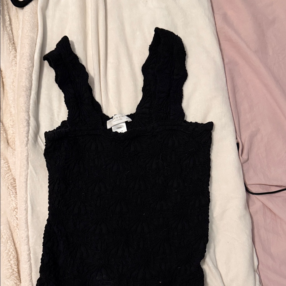Altar'd State Black Sleeveless Top